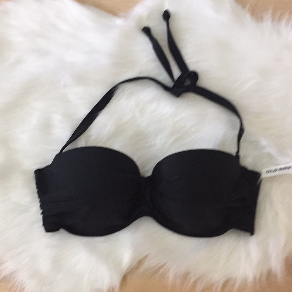 NWT Old Navy Black swimsuit top size XL
